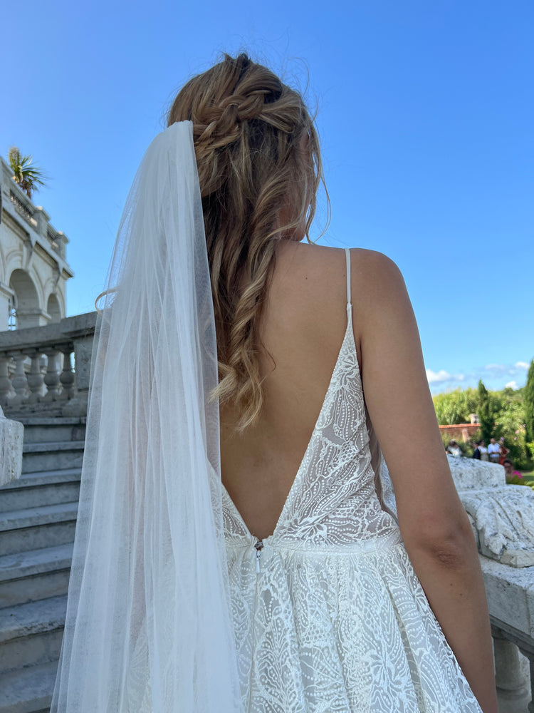 Voile simple en tulle souple