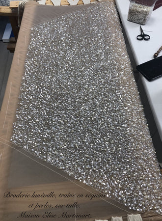 broderie lunéville sequins